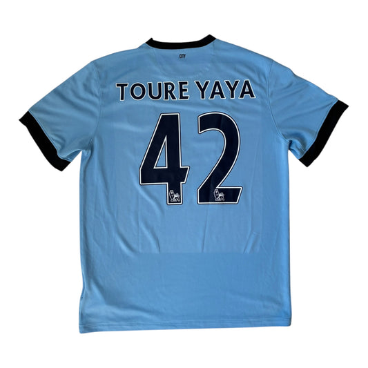 Manchester City 2014/15 hemmatröja - (XL) - 9/10
