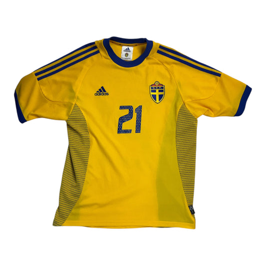 Ruotsi 2002/03 Kotipaita - #21 Ibrahimovic - (S) - 10/10