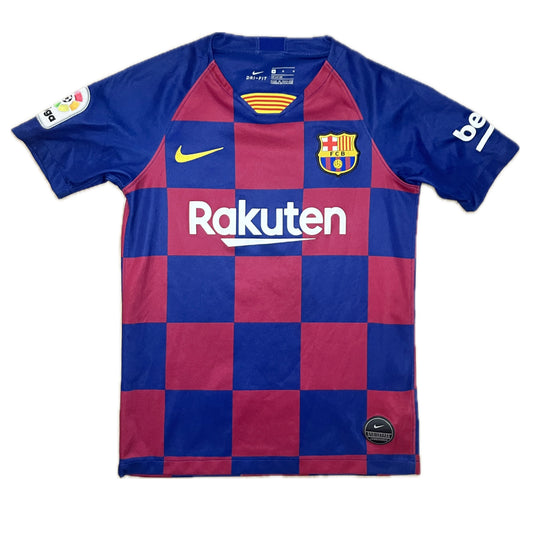 FC Barcelona 2019/20 Home Shirt - (Kids M) - 10/10 