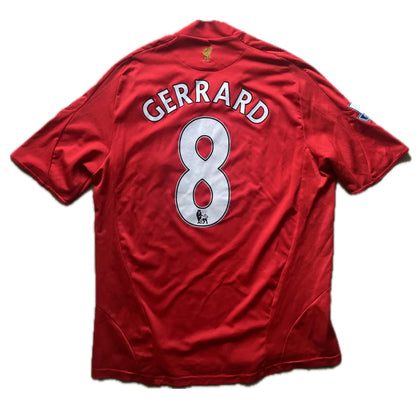 Liverpool 2008/10 Kotipaita - (L) - #8 Gerrard - 7/10