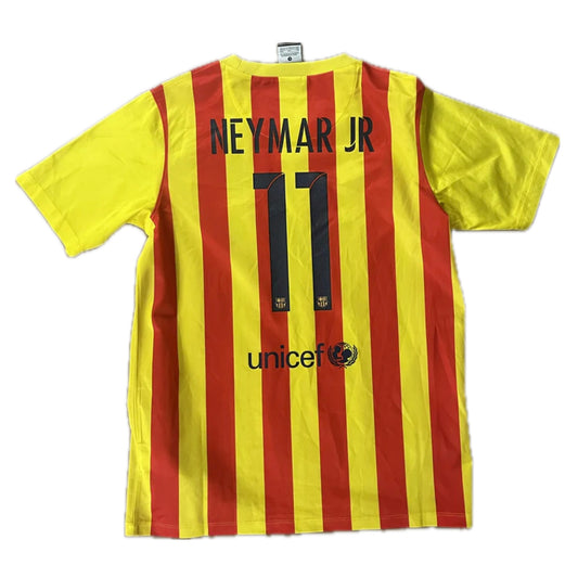 FC Barcelona 2013/14 Away Shirt- #11 Neymar JR - (Kids XL) - 10/10