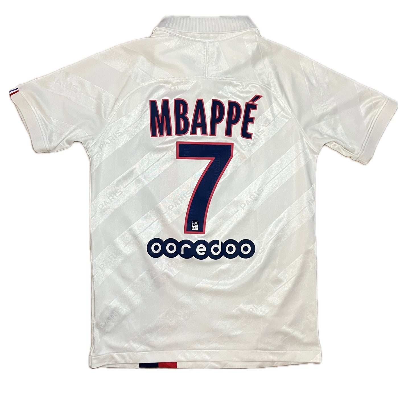 PSG 2019/20 Third Shirt - #7 Mbappe - (Kids M) - 10/10 