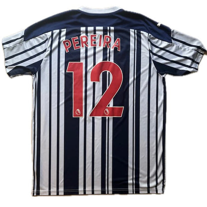 West Brom Albion 2020/21 Home Shirt - (XL) - #12 Pereira - 8/10