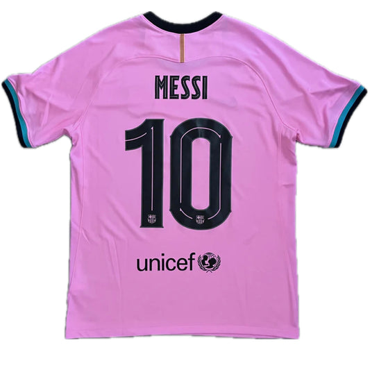 FC Barcelona 2020/21 Third Shirt - (L) - #10 Messi - 9/10