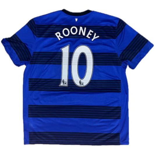 Manchester United 2011/12 Away Shirt - (XXL) - #10 Rooney - 9/10