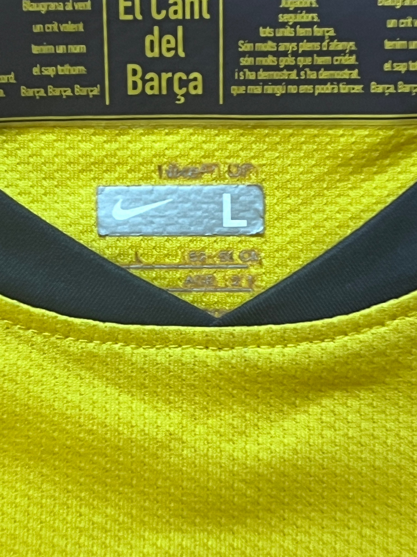 FC Barcelona 2008/09 Vieraspaita - (XS / Lasten L) - 10/10