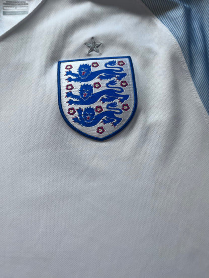 England 2016/17 Home Shirt - (L) - 8/10