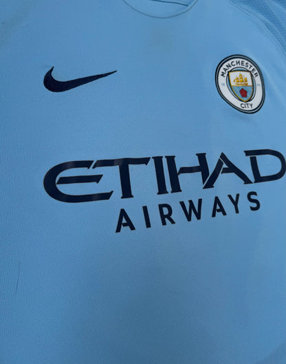 Manchester City 2017/18 Kotipaita - #19 Sane - (L) - 7/10