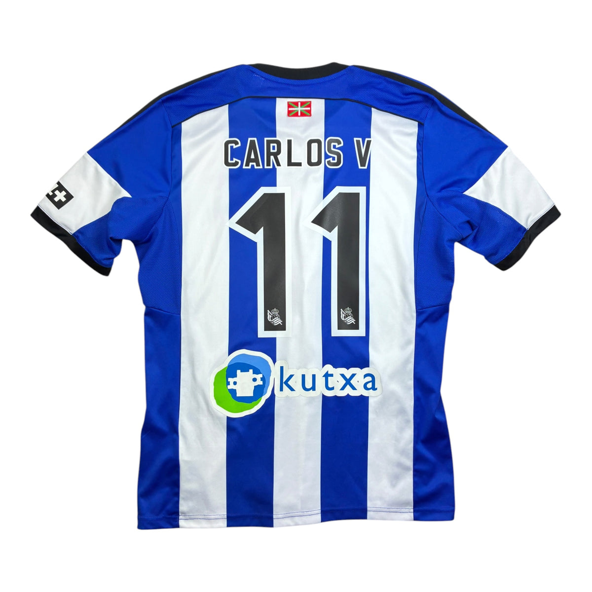 Real Sociedad 2014/15 Kotipaita - #11 Carlos V - (L) - 8/10