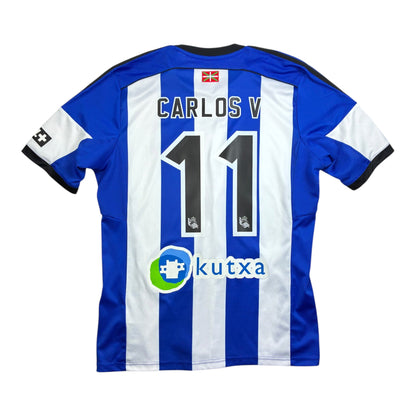 Real Sociedad 2014/15 Kotipaita - #11 Carlos V - (L) - 8/10