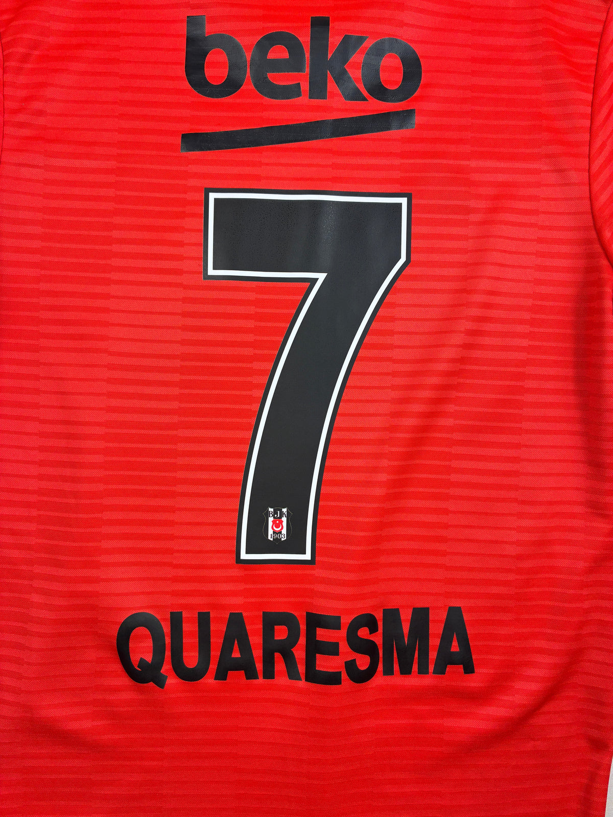 Besiktas 2018/19 3. Paita - #7 Quaresma - (S) - 8/10