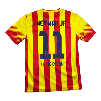 FC Barcelona 2013/14 Vieraspaita - #11 Neymar JR - (M) - 9/10