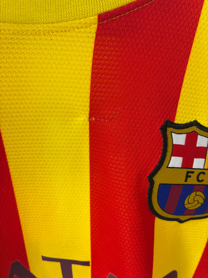 FC Barcelona 2013/14 Vieraspaita - #11 Neymar JR - (M) - 9/10