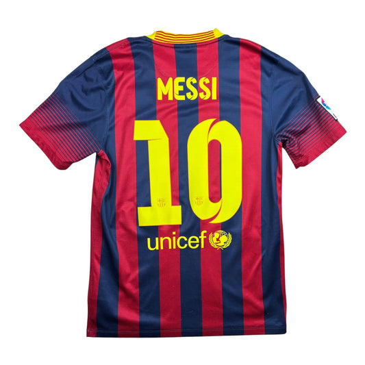 FC Barcelona 2013/14 Kotipaita - #10 Messi - (M) - 8/10