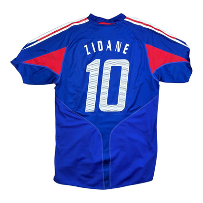 Ranska 2004 Kotipaita - #10 Zidane - (L) - 10/10