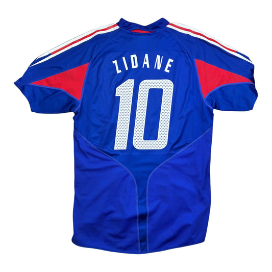Ranska 2004 Kotipaita - #10 Zidane - (L) - 10/10