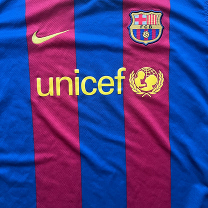 FC Barcelona 2010/11 Home Shirt - (Kids XL) - 10/10