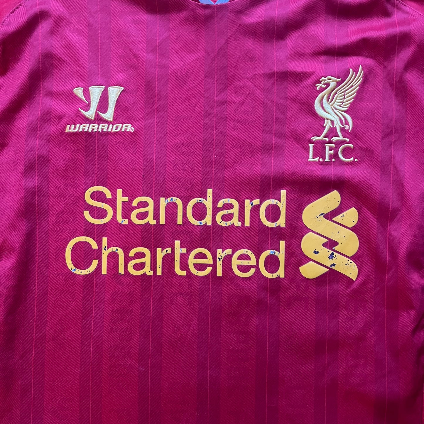 Liverpool 2013/14 hemmatröja - #14 Henderson - (L) - 8/10 