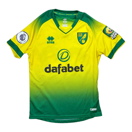 Norwich City 2019/20 Kotipaita - #22 Pukki - (S) - 9/10