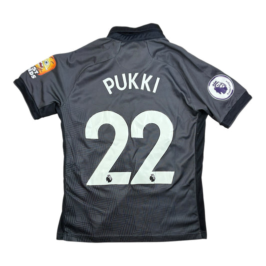Norwich City 2019/20 3. Paita - #22 Pukki - (Lasten L) - 9/10