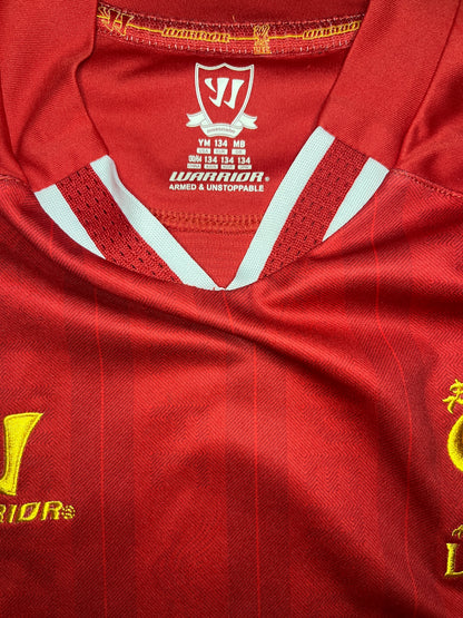 Liverpool 2013/14 Home Shirt - #7 Suarez - (Kids M) - 10/10 