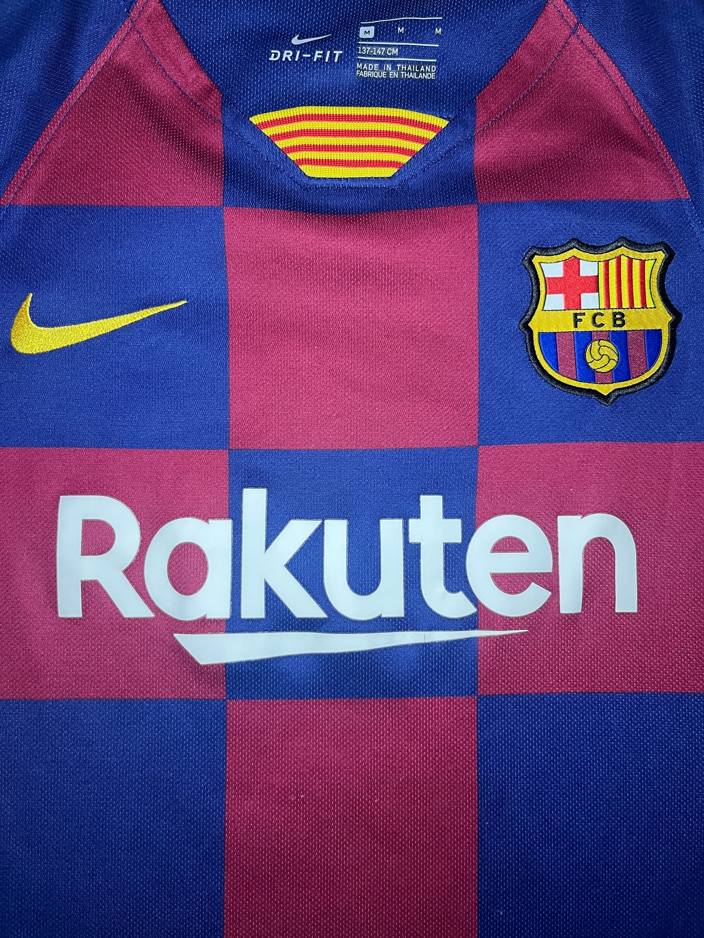 FC Barcelona 2019/20 Kotipaita - (Lasten M) - 10/10