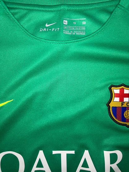 FC Barcelona 2016/17 Goalkeeper Shirt - (Kids XL) - 10/10 