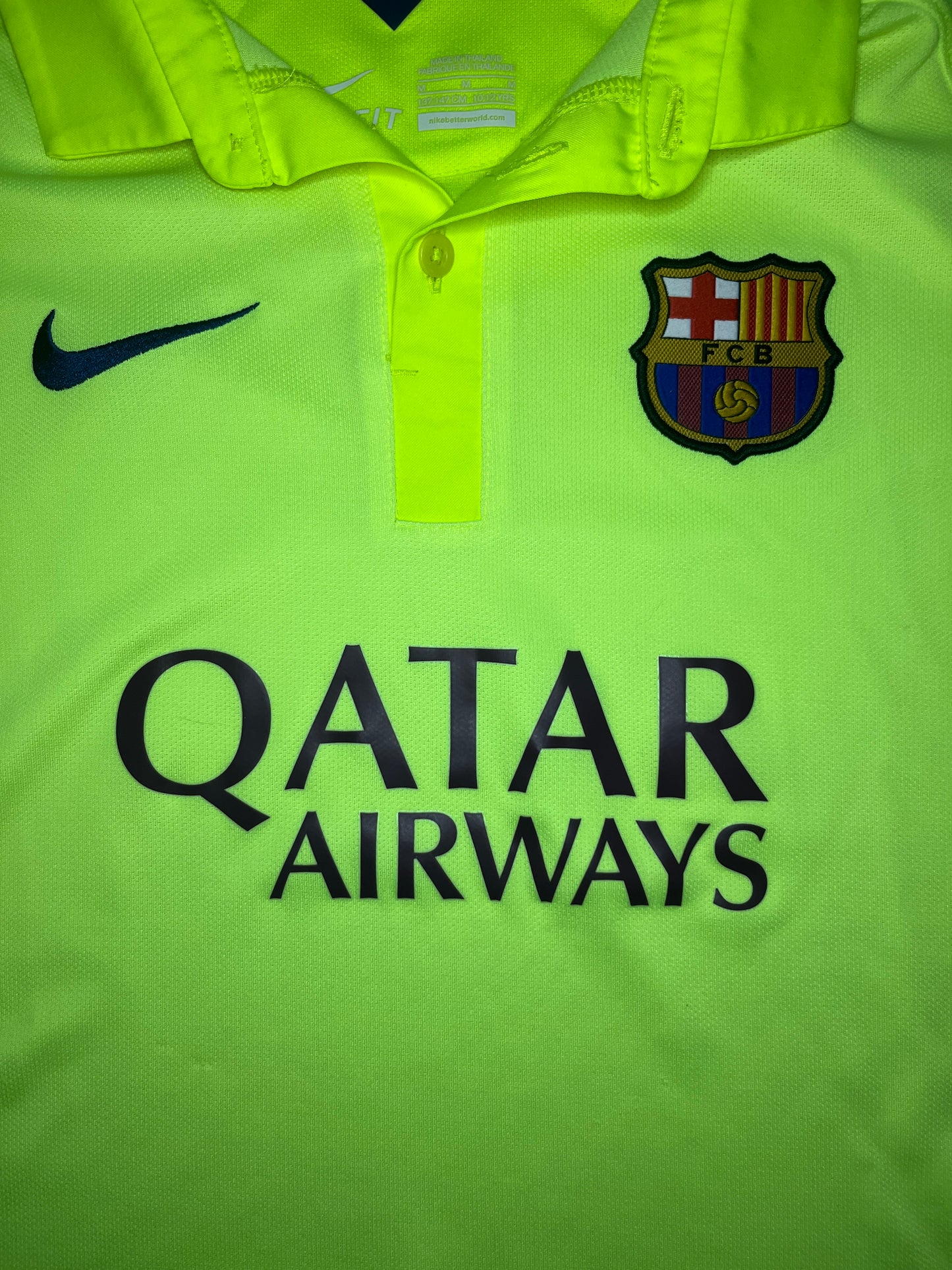 FC Barcelona 2014/15 3rd Shirt - (Kids M) - 10/10 
