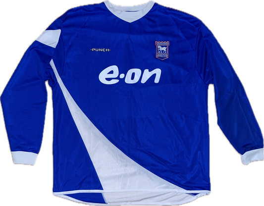 Ipswich Town 2006/07 Koti/Pitkähihainen - (XXL) - 10/10