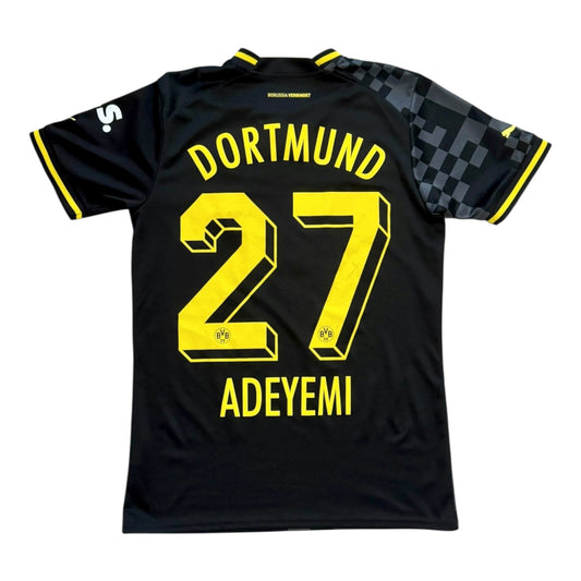 Borussia Dortmund 2022/23 Vieraspaita - #27 Adeyemi - (S) - 9/10