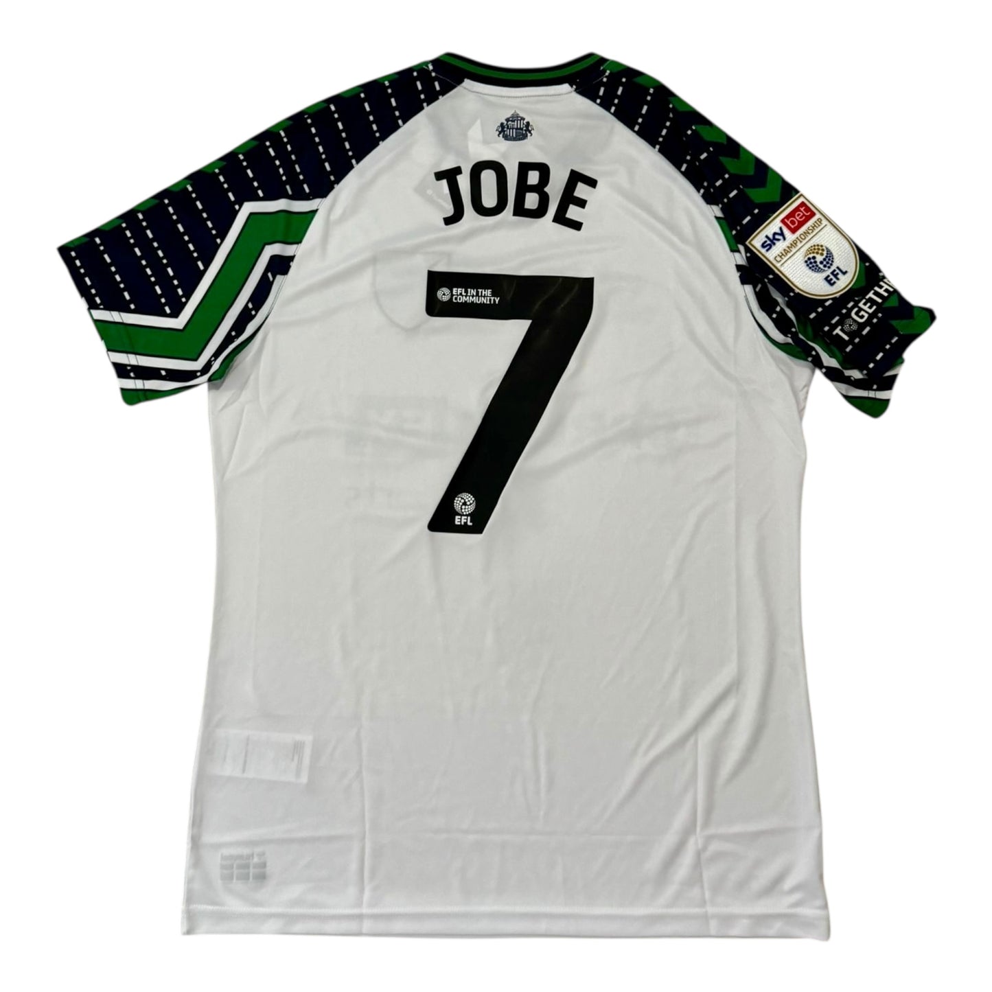 Sunderland 2024/25 Vieraspaita - #7 Jobe - (M) - UUSI