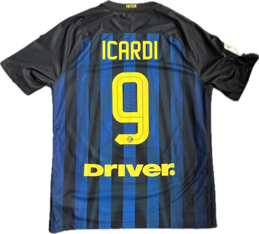 Inter Milan 2016/17 Kotipaita  - #9 Icardi - (L) - 9/10