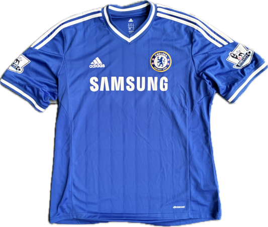 Chelsea 2013/14 Kotipaita - #11 Oscar (Nimikirjoitus) - (XL) - 10/10