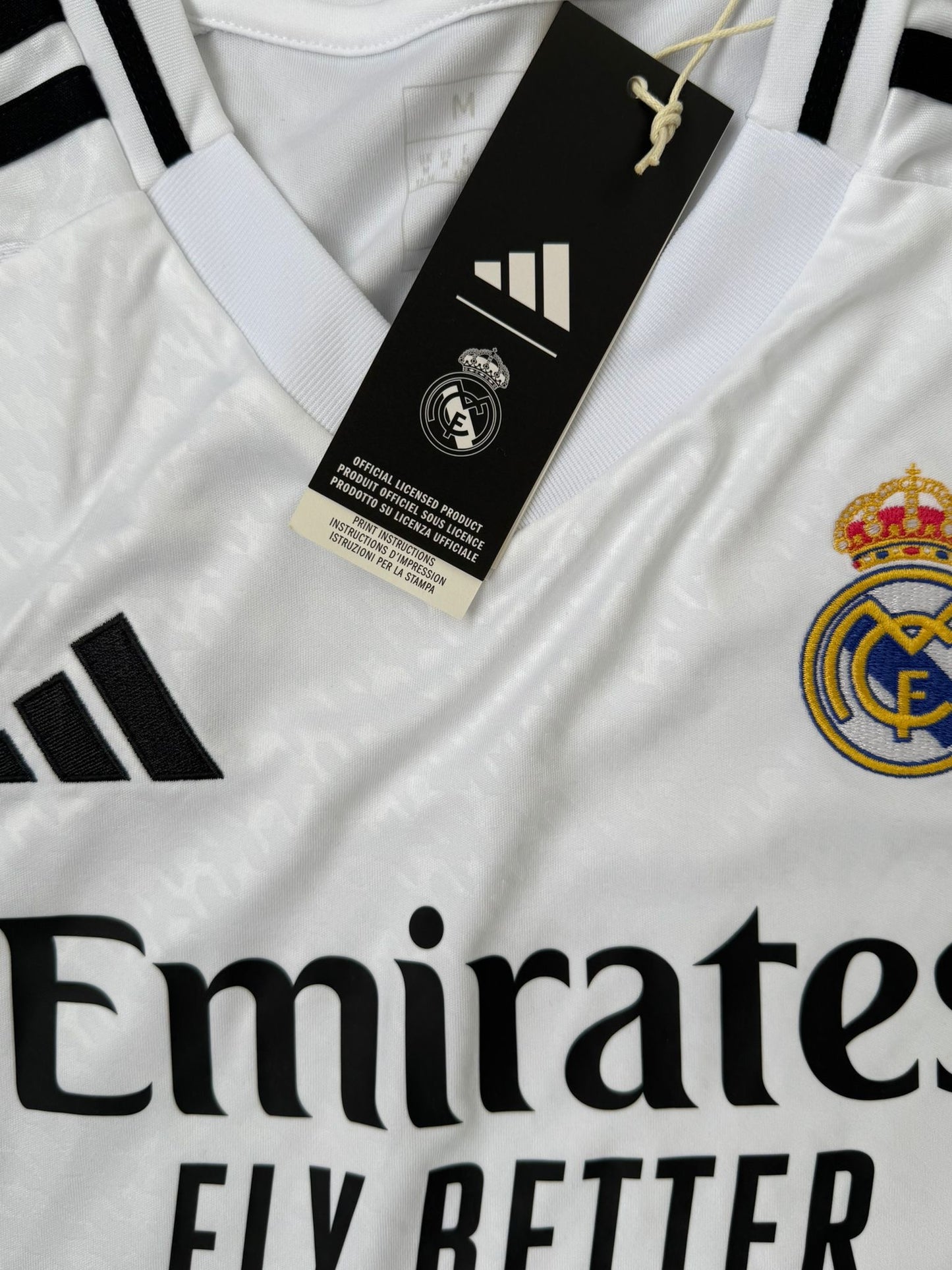 Real Madrid Kotipaita 2024/25 - (M) - UUSI