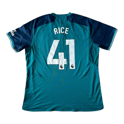 Arsenal 2023/24 3. Paita - #41 Rice - (XL) - 9/10